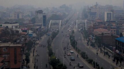 काठमाडौं प्रदूषण बढ्यो, मास्क लगाउन स्वास्थ्य मन्त्रालयको आग्रह